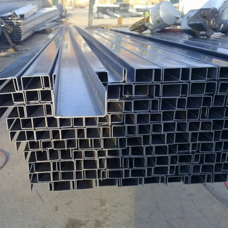 Yh Steel processing parts galvanized U-shaped C-shaped steel friction resistant channel steel