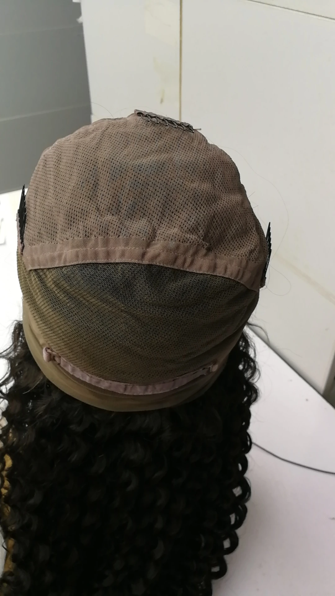 Quality assurance long human hair full lace wig in stock