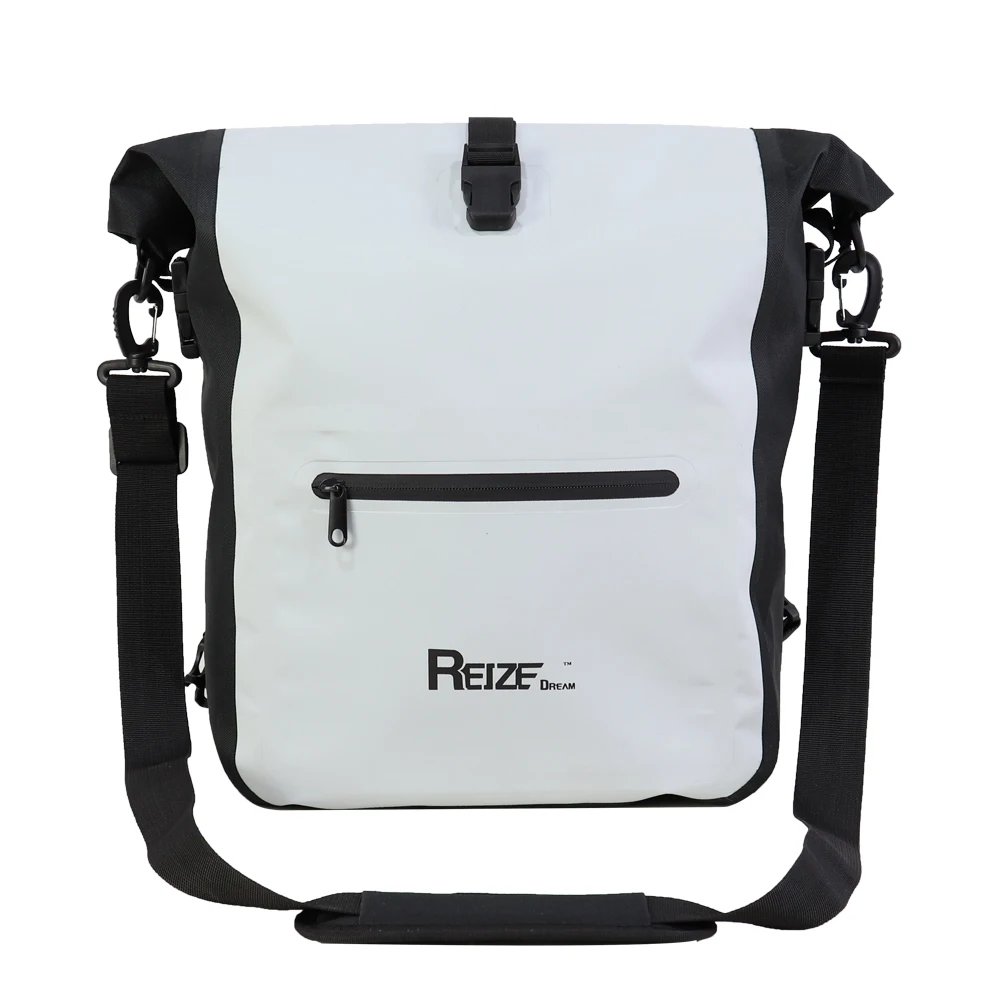 
New design office worker 500D pvc tarpaulin cycling saddle pannier bicycle bike bag waterproof 