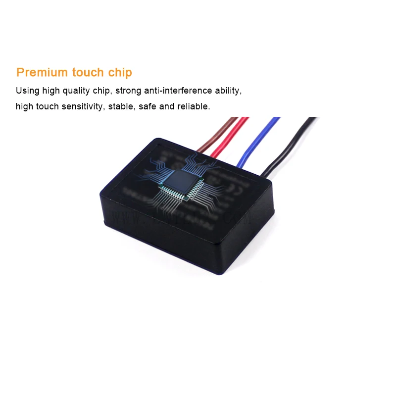 High Sensitivity LED Makeup Mirror with Touch Light Switch Dimmer Control Module for Incandescent Bulbs Dimmable Table Lamp