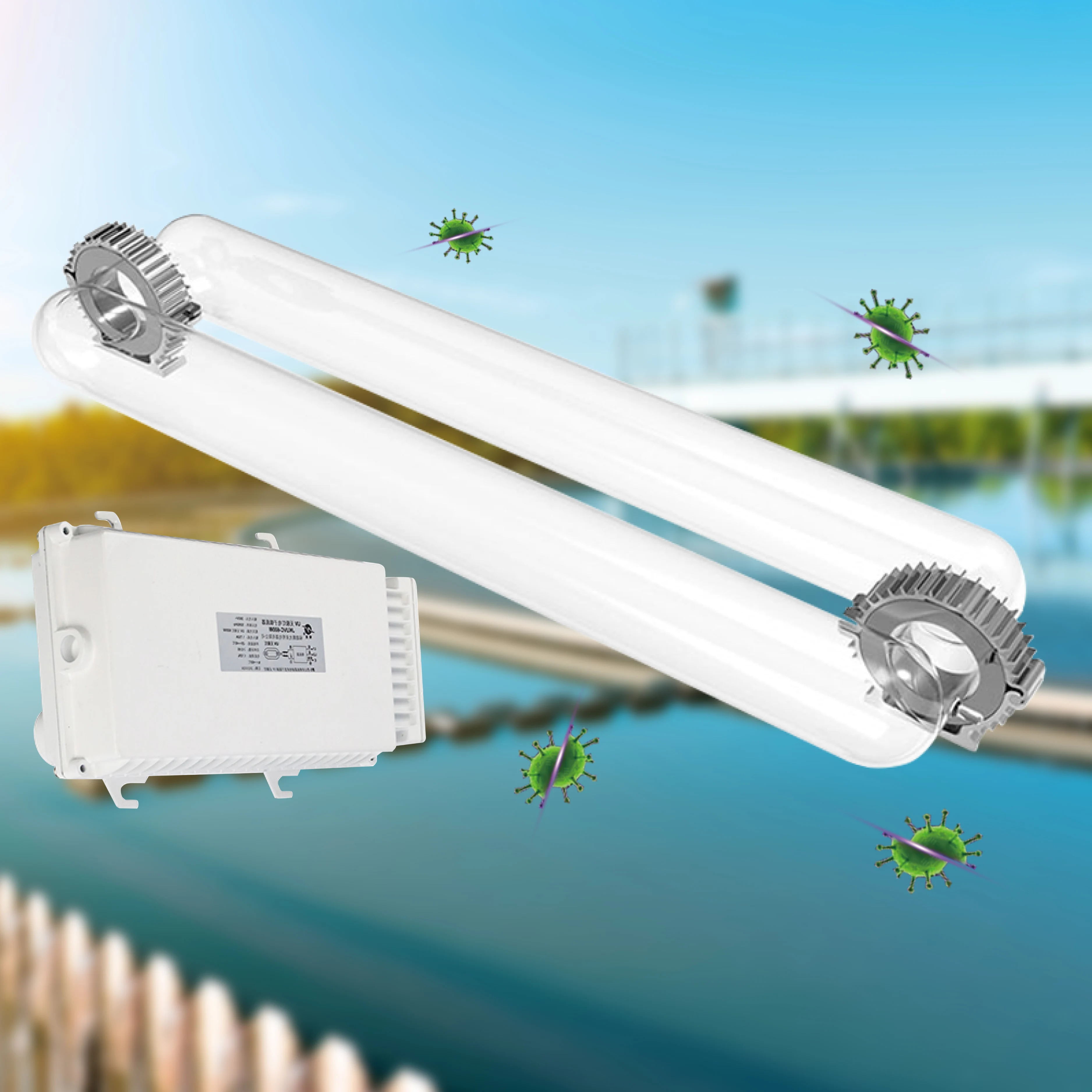 JK 5 лет гарантии 200w 300w 400w 254nm 185nm УФ бактерицидная УФ стерилизатор лампа для плавательного Бассеина