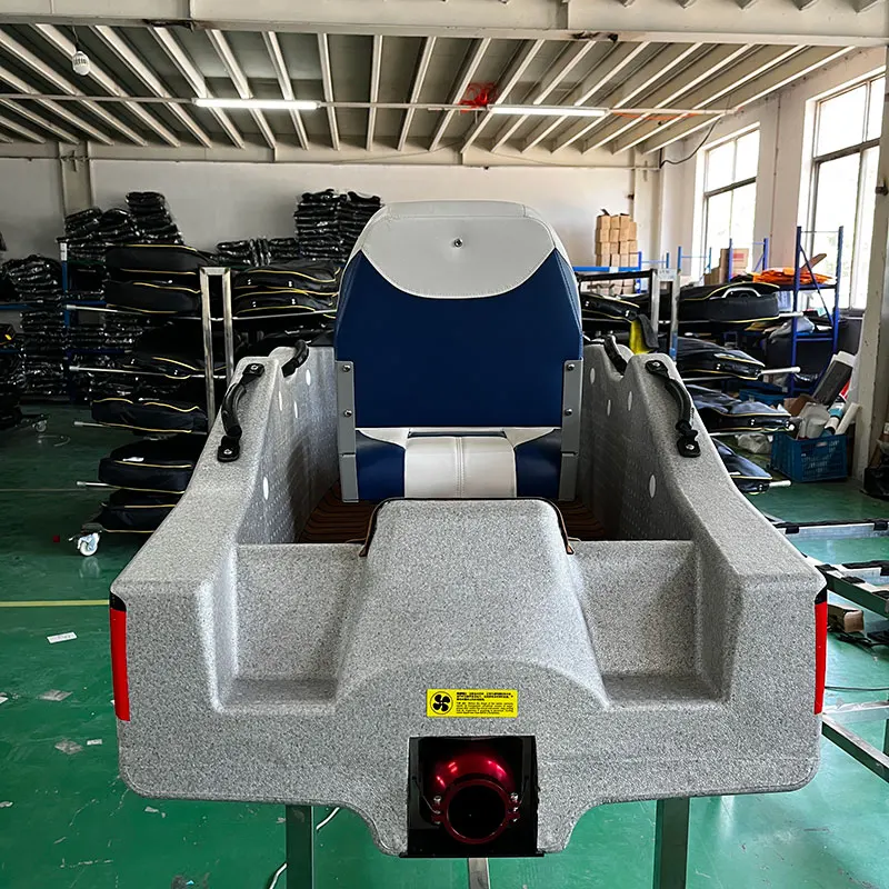 New Energy Adult Two-seater Water Entertainment Patrol Small Electric Motor Boat Kart Small Speed Boat 18KW