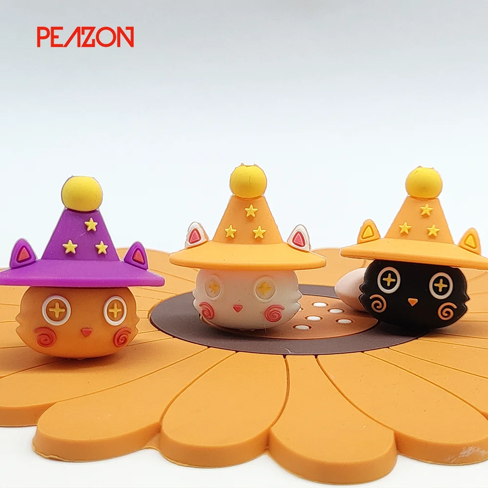 Wholesale Loose Bulk Food Grade Silicone Baby 14MM 17MM Silicone Teething Beads for Pacifier Chain Making 3d Focal Beads