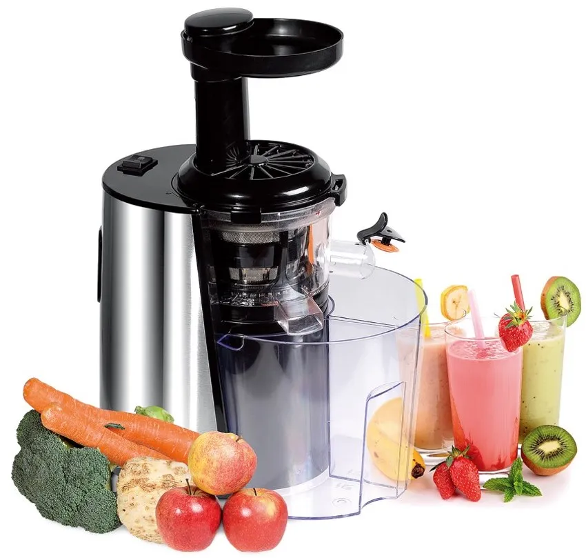 150W Slow Juicer Easy Clean Vegetable Juicer Durable Juicer Extractor Electric 50~60 Hz 5.02 KG Peichen 21.5x20.5x43cm 30 Min 65
