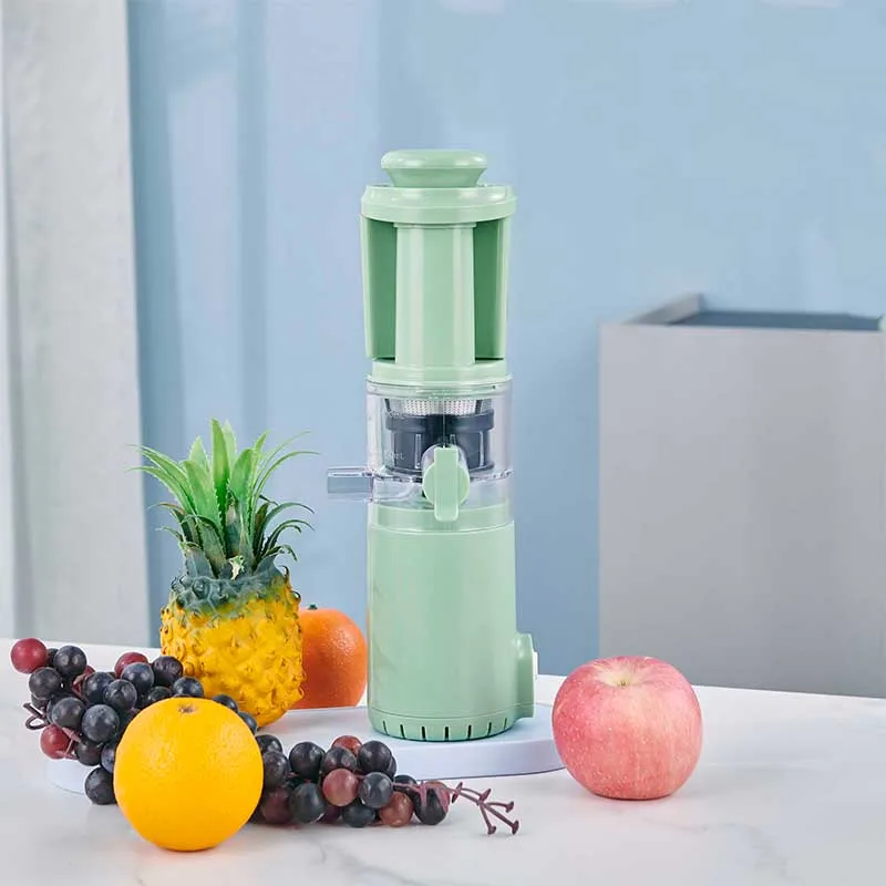 mini portable whole citrus fruit juice maker blender juicer extractor machine masticating slow juicer cold press