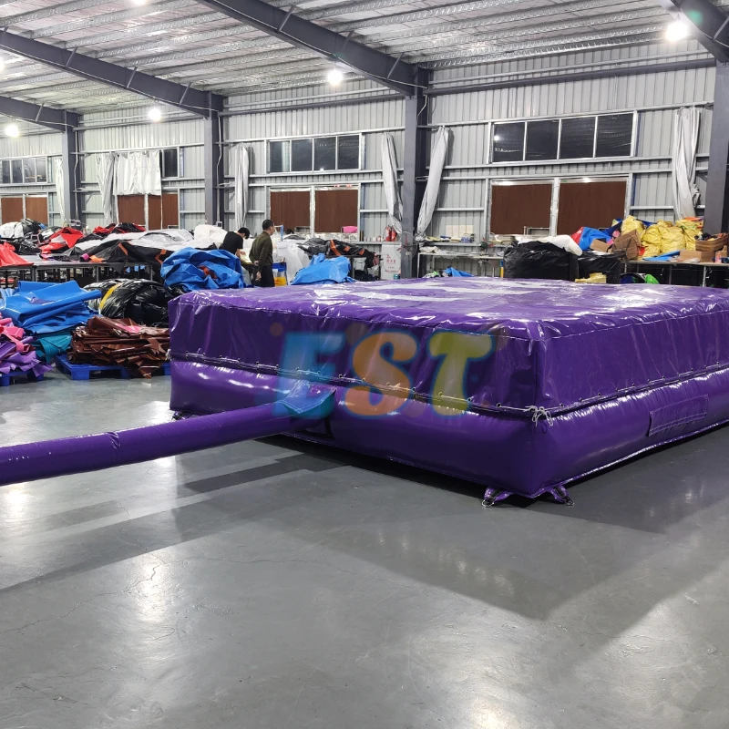 Custom Airbag Sports Games Jumping Ski Landing Super Safety Free Fall Inflatable Bike Stunt Mat