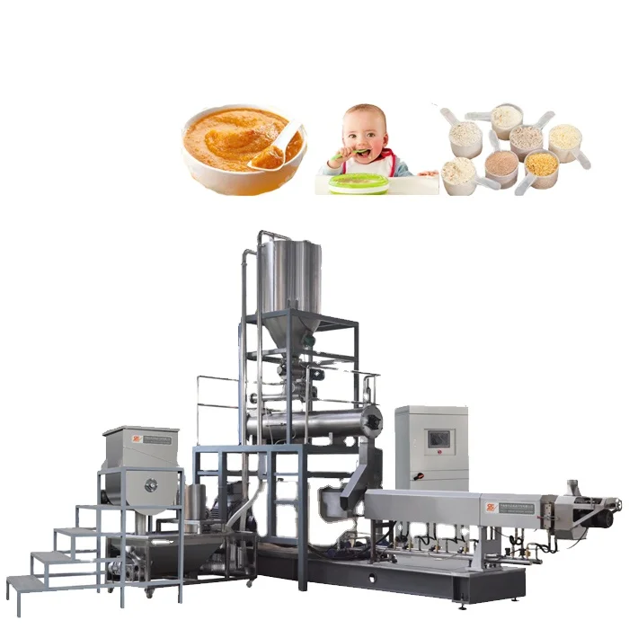 CE Automatic Industrial Nutritional flour processing equipment baby food production line plant