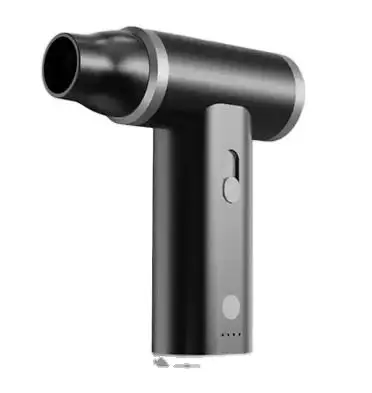 Vinnie Electric Cordless Compressed Air Duster 3 Speed Fast-USB Charging Keyboard Cleaner Metal Mini Portable Air Duster