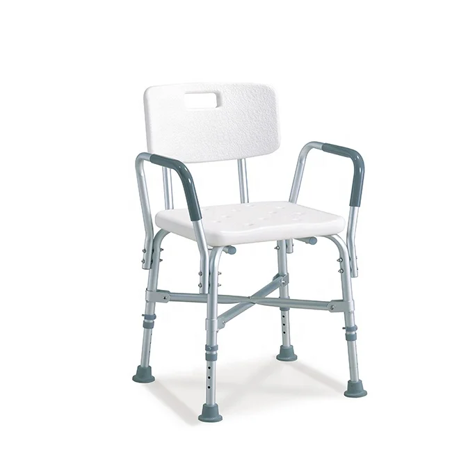 Best selling aluminum heavy duty bath chair bariatric shower chair old man used shower chairs for disabled for the elderly
