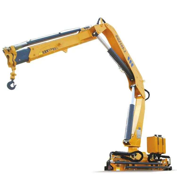 KSQZ300 Lorry-mounted Crane 12 Ton Pick Up Knuckle Mounted Crane Price for Sale