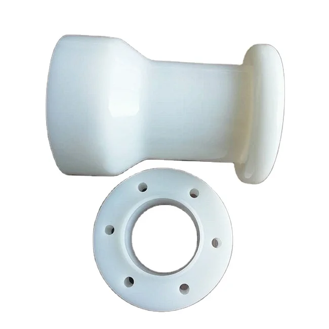 Custom Plastic Nylon 6 Nylon 66  CNC Machining Wheel Plastic Pulley