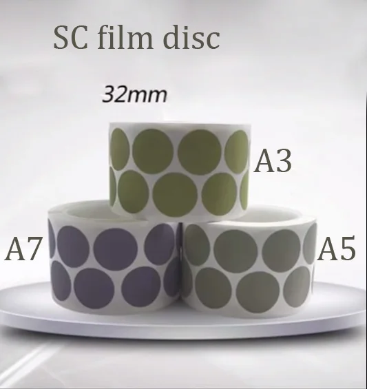 BOSDI-32mm Circle PSA Sanding disc Polishing Micro and Nano disc, 35mm Flower shape Lapping Disc