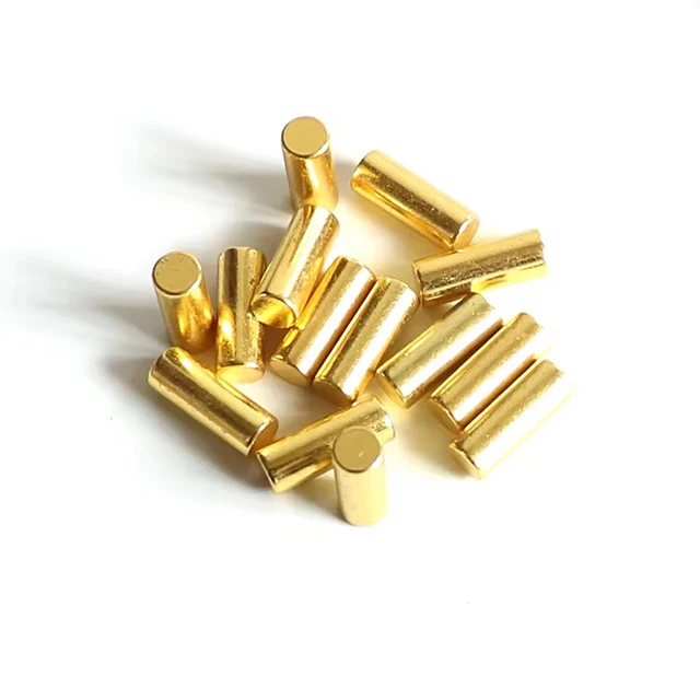 4.8mm Titanium Steel Humbucker Guitar Pickup Slug Pole Pieces for Electric Guitar Pickup Parts