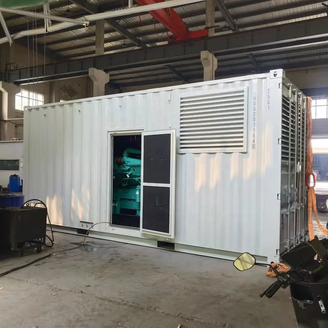 Powered by Cummins engine KTA50-G3 generator 1000 kw electric power plant for sale