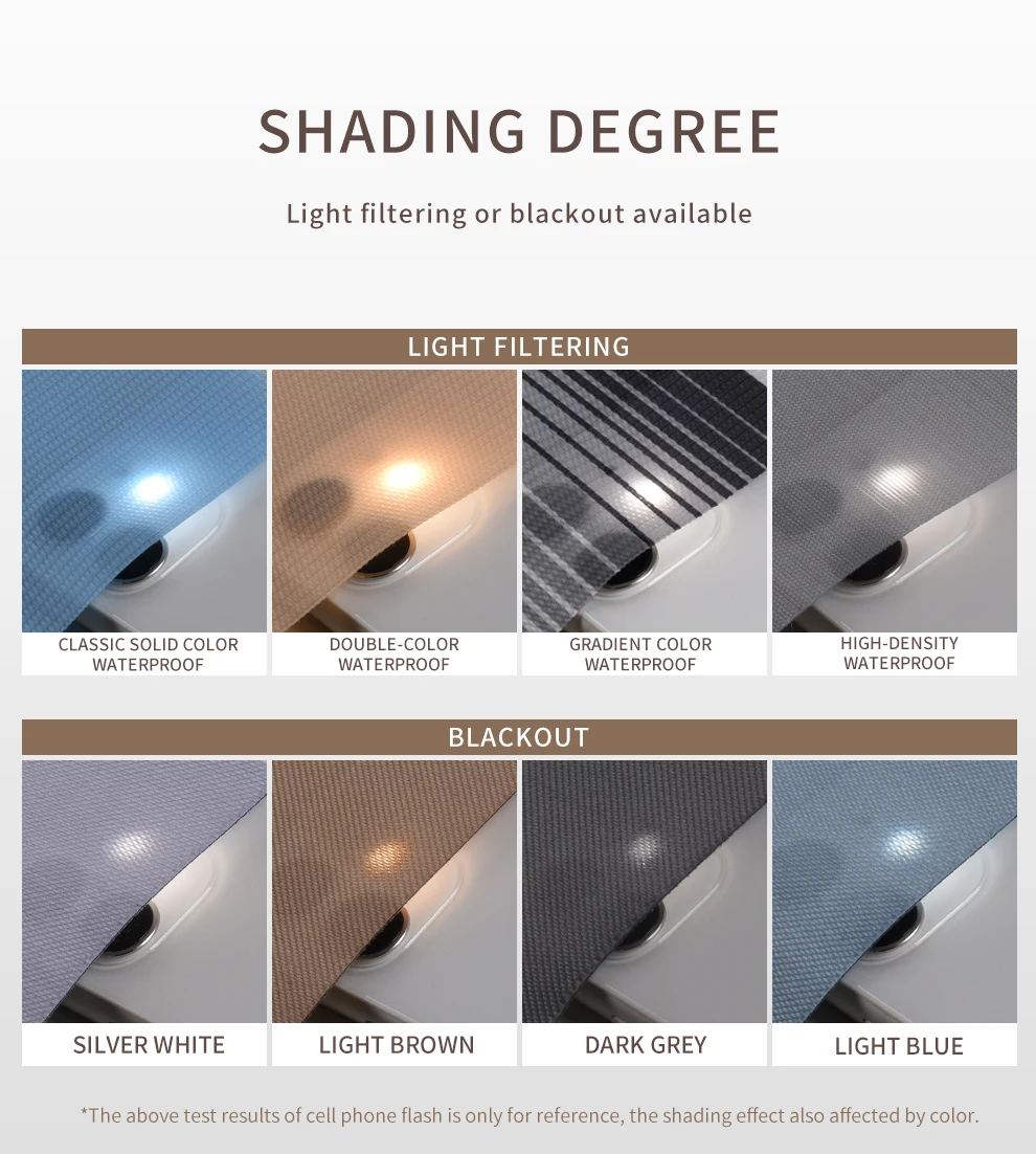 Cored Day and Night Zebra Roller Blind Double Fabric Translucent or Blackout Vision Curtains for Window  with Aluminium Cassette