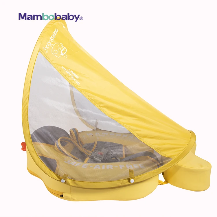 2020 Hot Sale Yellow Duck Non Inflatable Swim Ring Kids Floating Toys for Swimming Pool USA Europe Baby Float