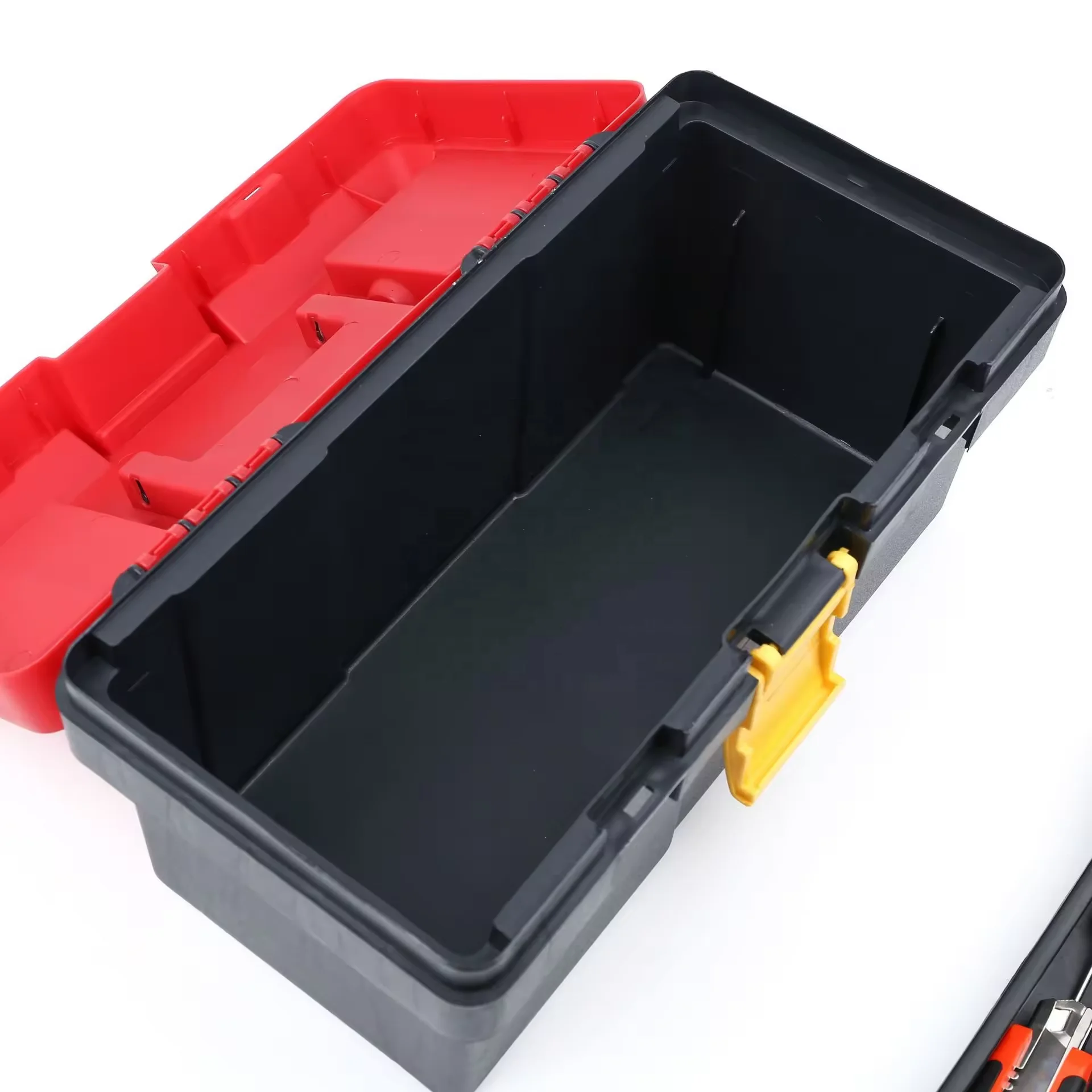 HengRui Multi-Functional Portable Steel-Plastic Electrician Maintenance Box Household Hardware Toolbox Storage Box