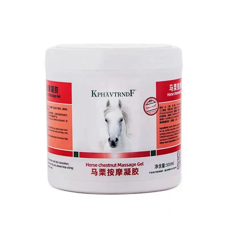Private Label OEM/ODM Horse Warming Gel Chestnut Cream Essential Oil Muscle Massage Body Care Horse Chestnut Gel