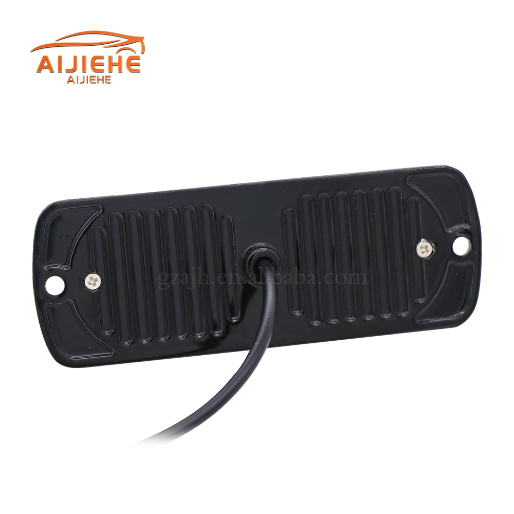 Hazard Warning Car Trailer Truck Motorcycle side marker light amber 12V 12Led Emergency Strobe Turn Light Bar