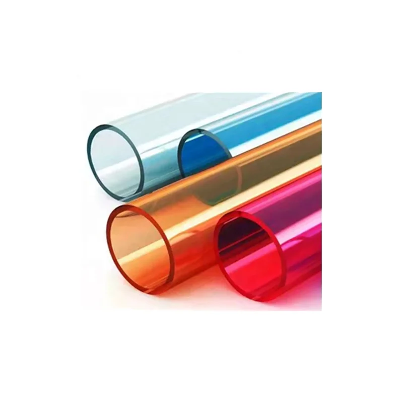 Заводская бесцветная Экструзионная пустотелая пластиковая прозрачная акриловая трубка