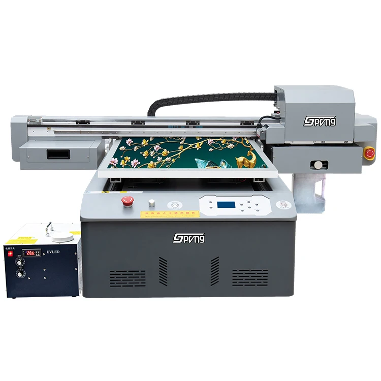 high speed A1 UV LED 6090 large format flatbed printer printing machine plotter price 600*900mm