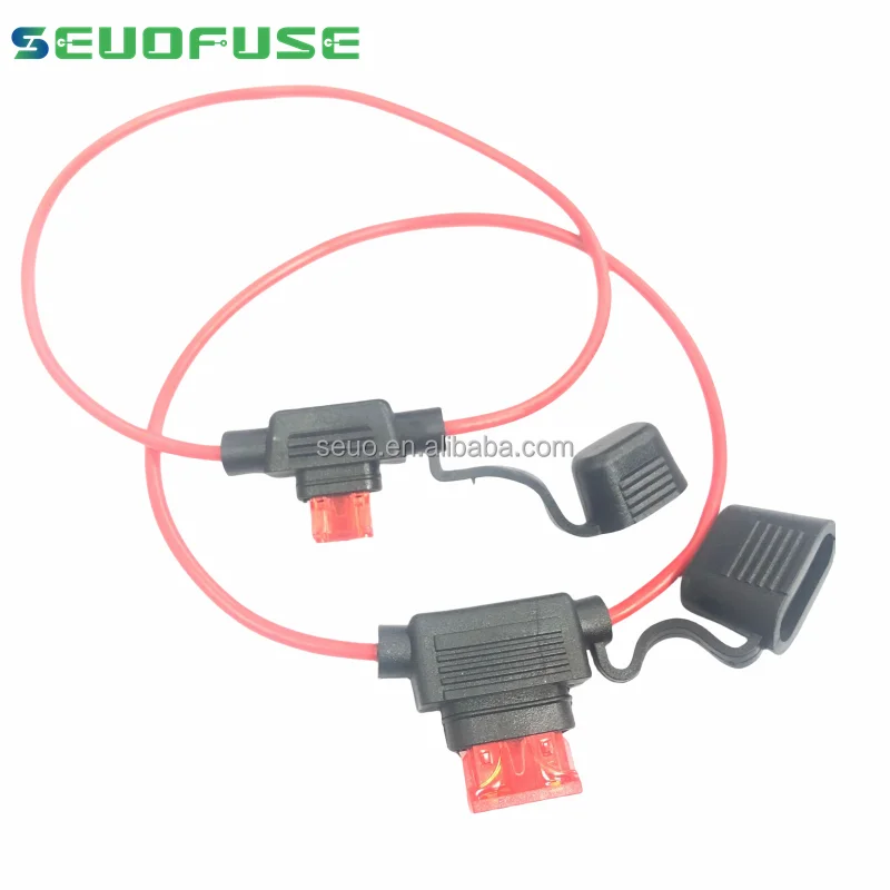 Waterproof in Line ATO/ATC Fuse Holder Mini Standard Blade Auto 12V Car Add-a-circuit Tap ATM ATC Stock