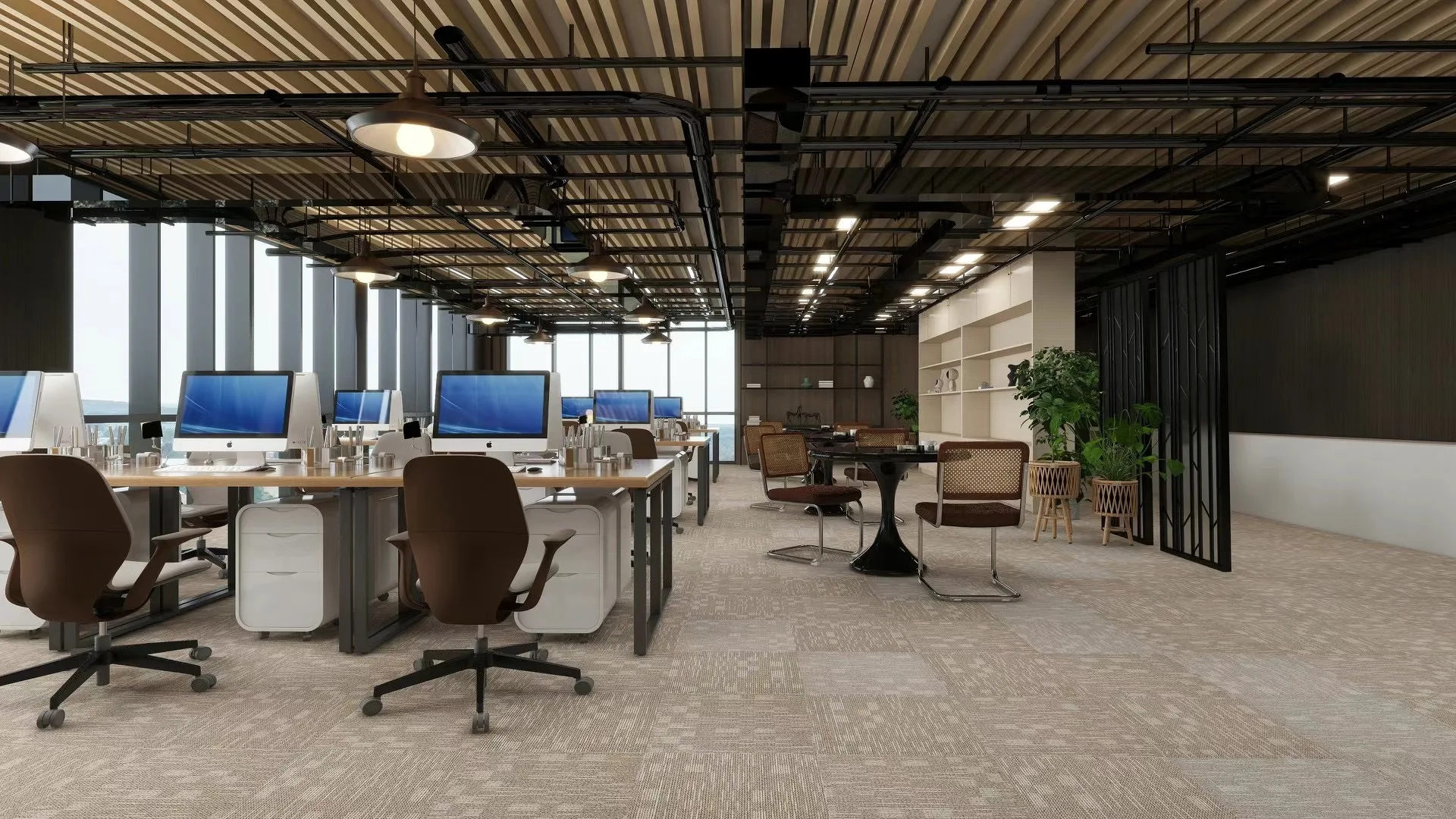 Eco-friendly Commercial Luxury 60x60 Grey Square Carpet Tiles Polypropylene Floor Carpet Tile With Pvc Bottom