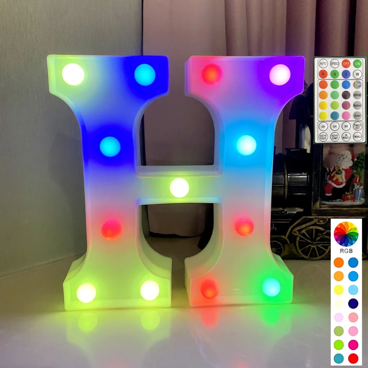 Professional Manufacture Led Letter Lamp Stackable Marquee Letters With Metal Stand