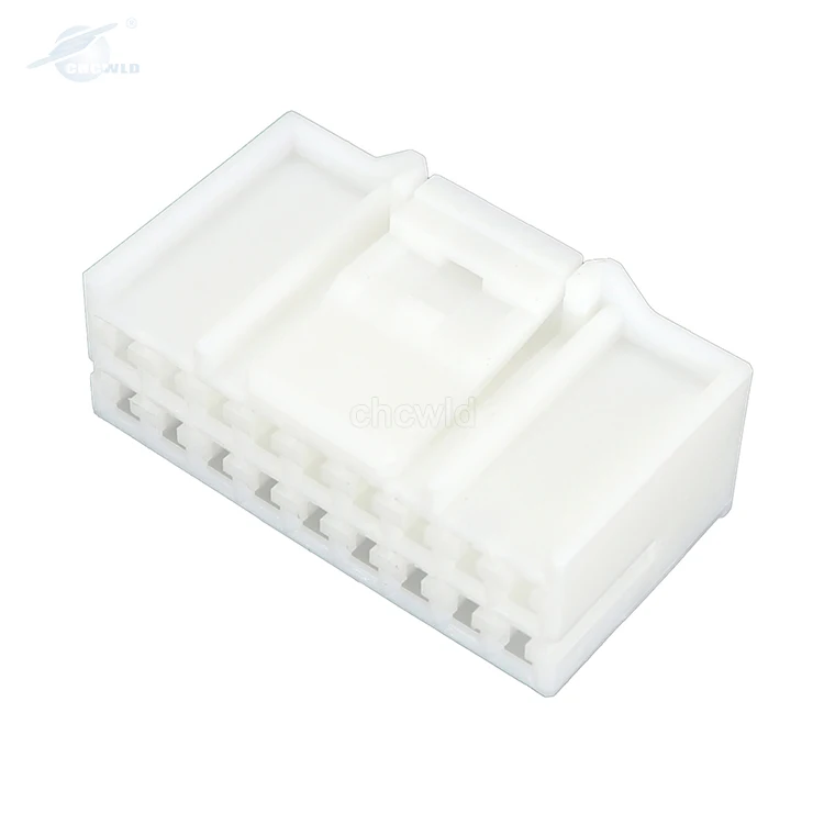18 Pin Automobile Male Wire harness White Housing tyco Connector 936204