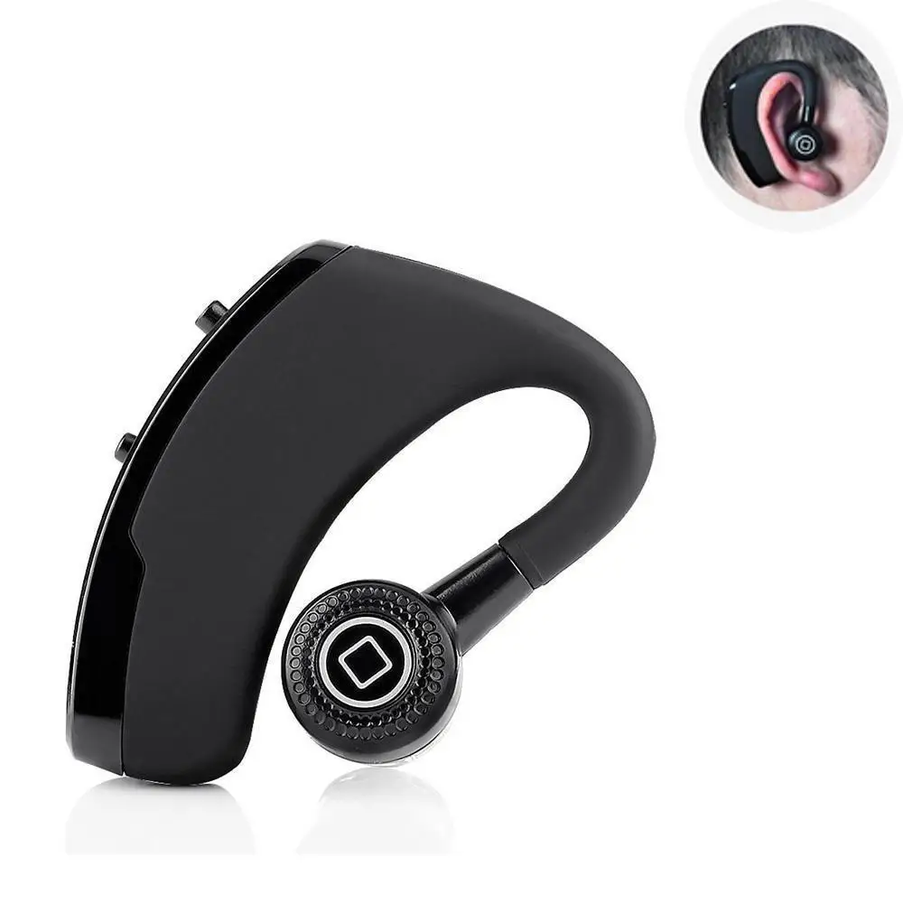 V9 tws wireless ear hook headphones business sports stereo earphones waterproof driving headset