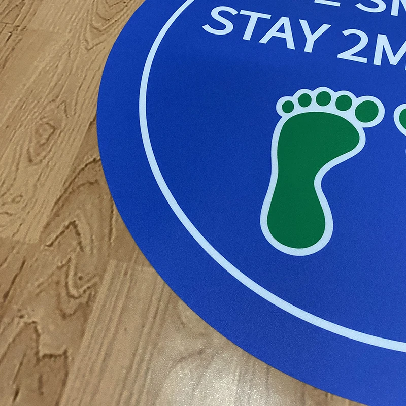 Custom Anti slip floor sticker vinyl adhesive floor decal waterproof removable sticker floor graphic decal