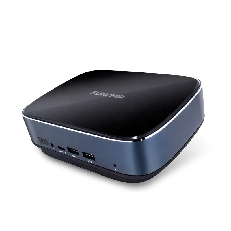 Мини-ПК SUNCHIP W12 i3 5005U Win 10 8 Гб DDR3L 512 ГБ SSD 2 4 + 5 ГГц двойной Wi-Fi 1000 Мбит/с BT4.0 HDMI DP дисплей