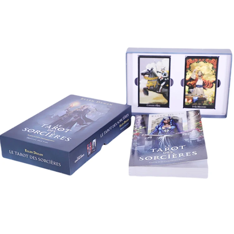 OEM hot sale tarot cards deck guide book buy custom printing tarot pideras