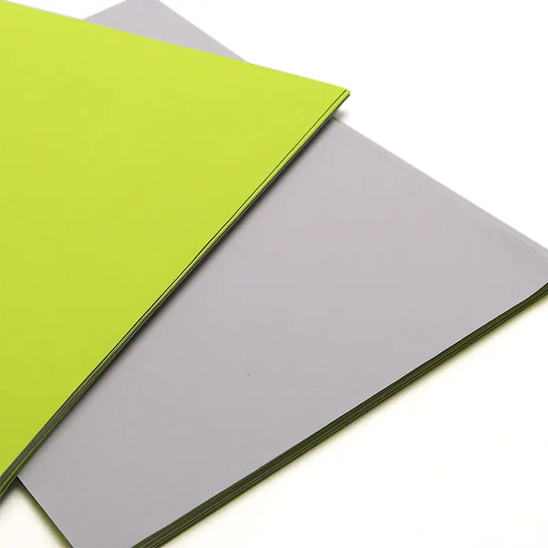 HH 076 Adhesive Stickers Glossy and Matte Surface Labels Laser Digital Printing Florescent Green Sticker Paper
