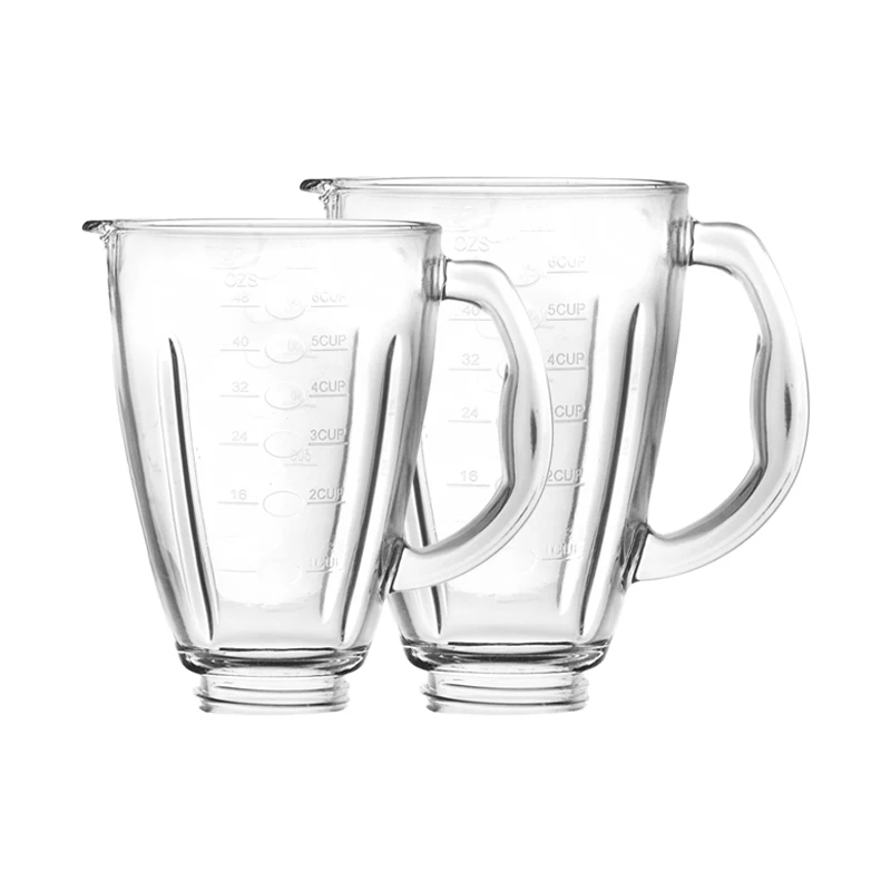 (Y44) Xianglin 6-Cup стеклянная банка для блендера, запасные части, банка для блендера, стеклянная банка для овощей, фруктов