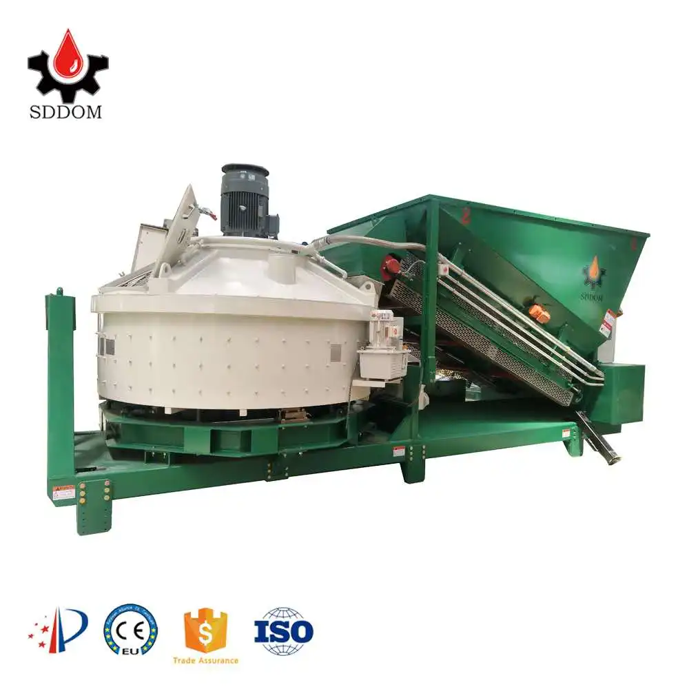 MC1200 small concrete batching plant with Siemens Control system