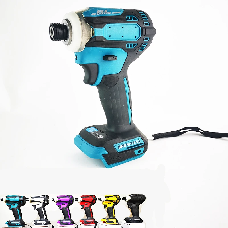 Impact Driver 180NM 3500RPM makita battery DTD171 MT171 Brushless impact screwdriver Electric Driver Cordless