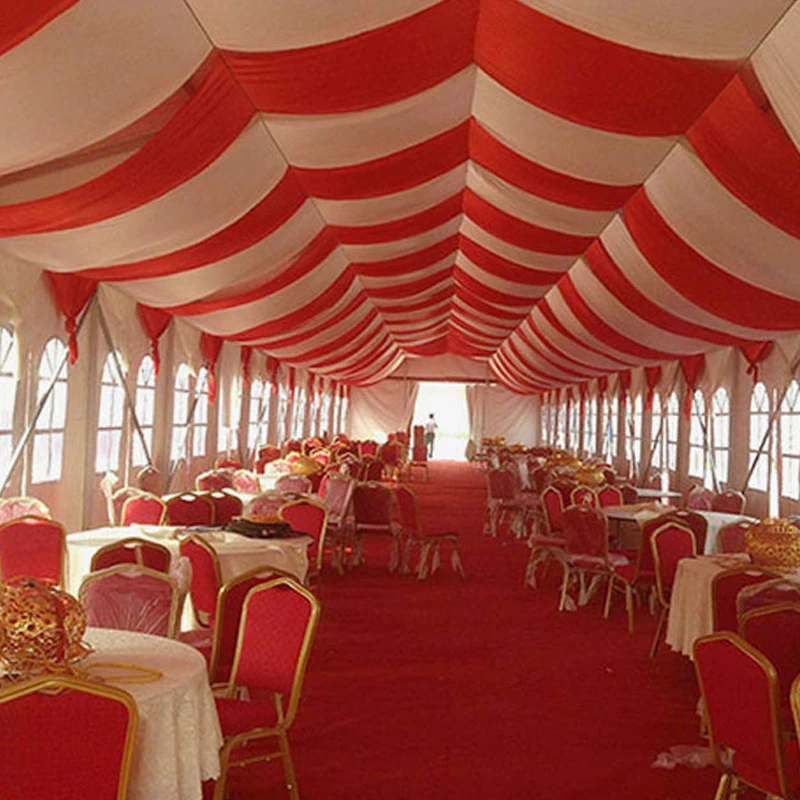 Custom White Outdoor Event Marque Event Party Wedding Tents For 100 200 300 500 People Sale