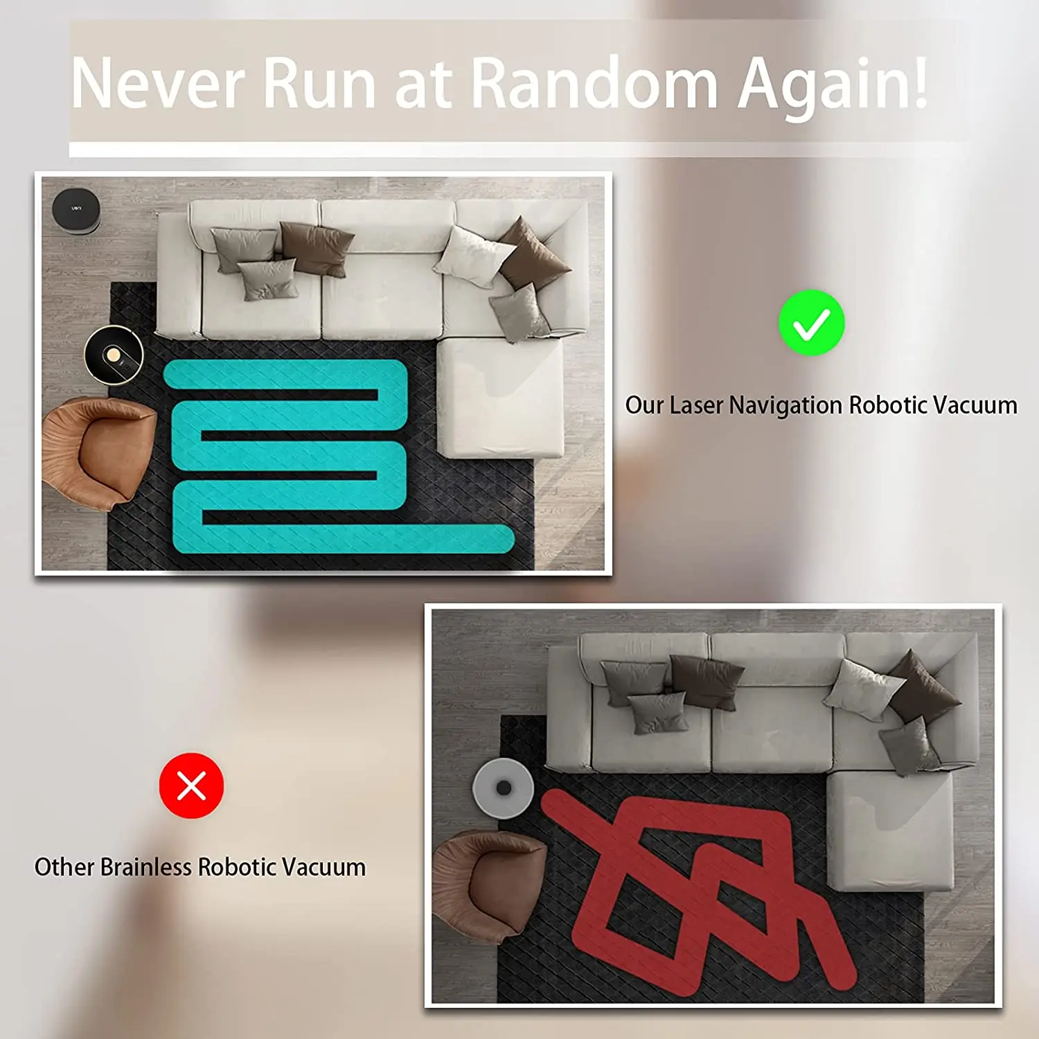 House Appliances 2700pa Suction Tuya app Floor Carpet Smart Cleaning Sweeping Robot Hotel Home Vacuum Cleaner Robot