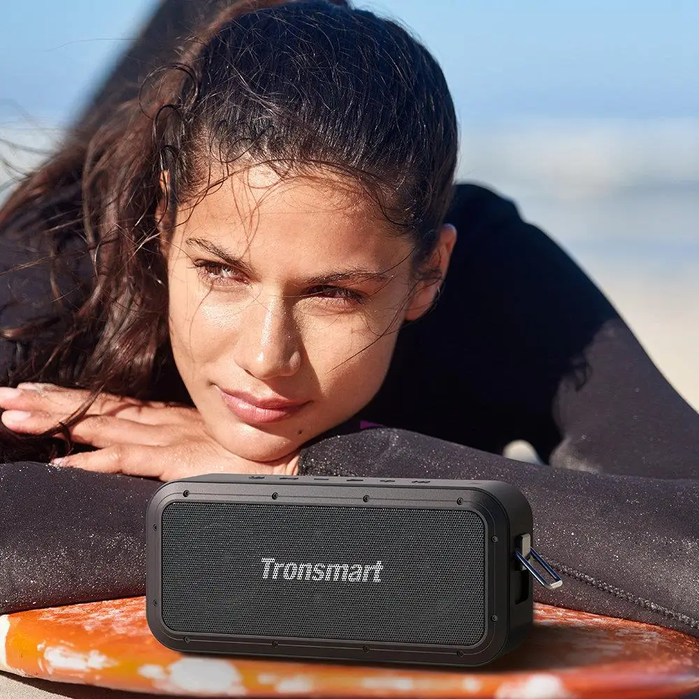 Портативная Беспроводная колонка Tronsmart Force Pro 60 Вт 15 часов воспроизведения водонепроницаемая IPX7 BT 5 0 смарт-Колонка NFC