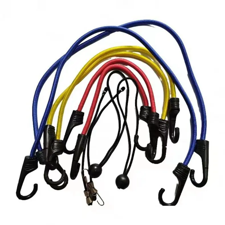 Cross Border 10 Piece Luggage Rope Set Electric Car Strapping Rope Ball Rope Rubber Latex Bungee Cord