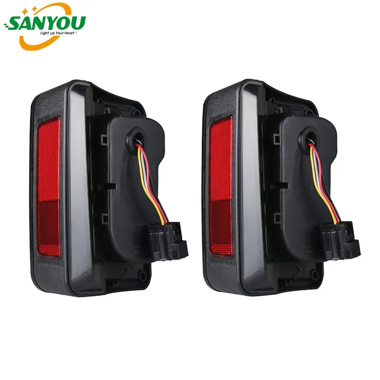 
SANYOU Factory Dropship Tail Light Rear Brake Light Replacement LED Tail Light For Jeep Wrangler 