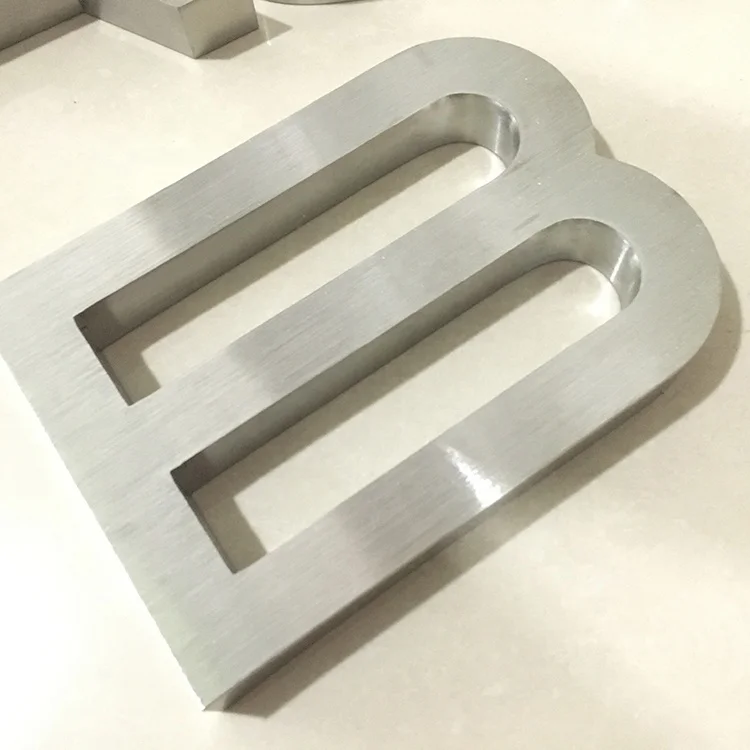 indoor rooms sign board english letters golden channel letter metal letter led logo channel sign modul building