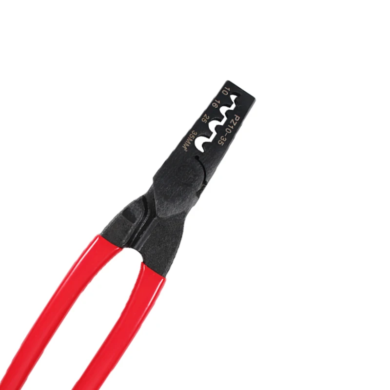 High Carbon Steel Germany Style Industrial Quality  Pliers Terminal Crimping Pliers  For Insulated and Non-Insulated Ferrules