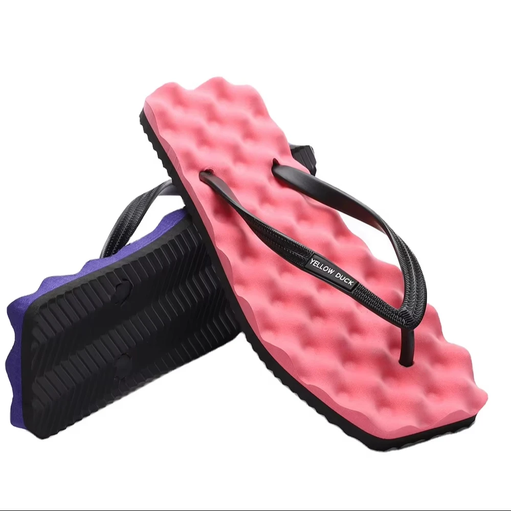 2024 High Quality Custom Slippers With Logo Men Slippers EVA cheap wholesale flip flops Unisex Slippers with massage function