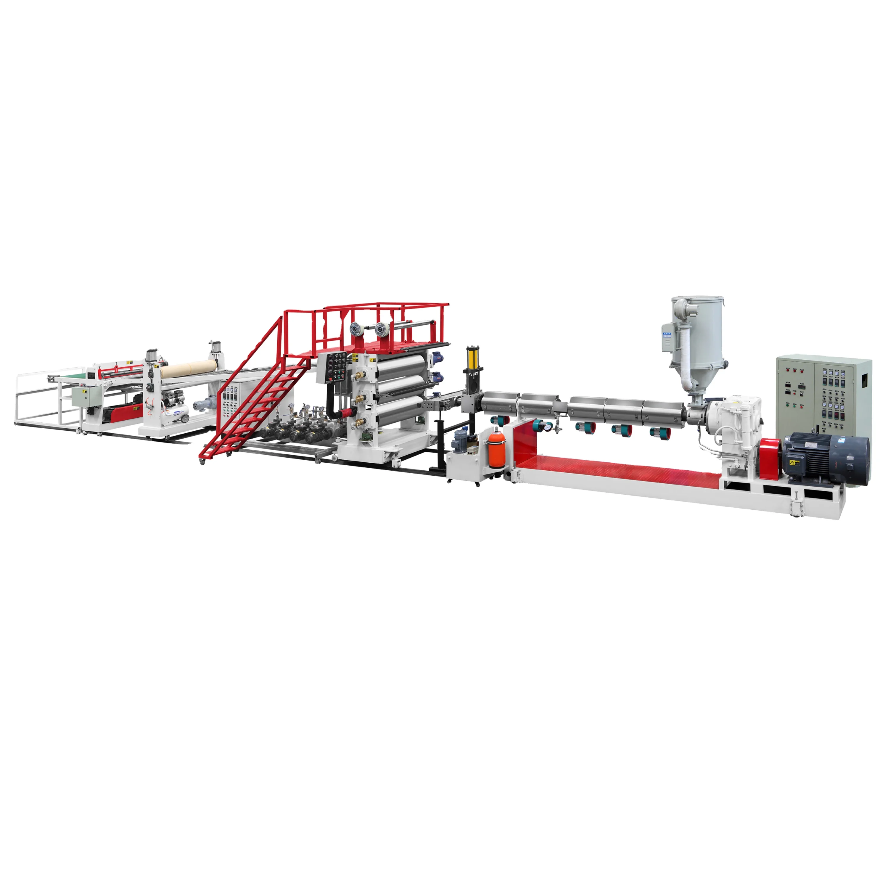 Complete Luggage Production Line ABS/PC Plastic Making Machine Sheet Extruder For Sales