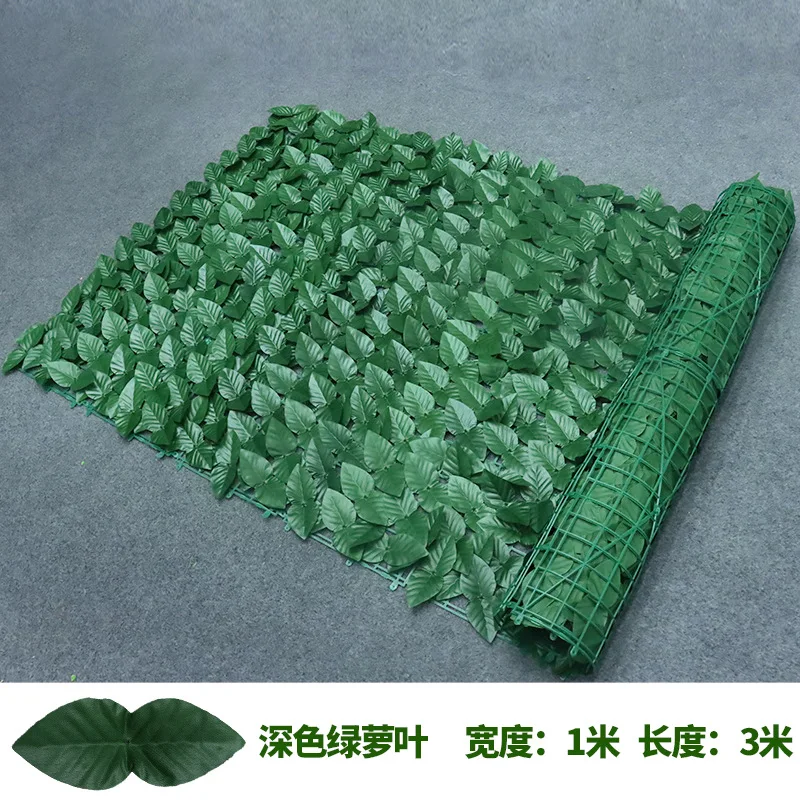 Wholesale Artificial Ivy Leaves Hedge For Garden Backdrop Wall Backyard Decoration