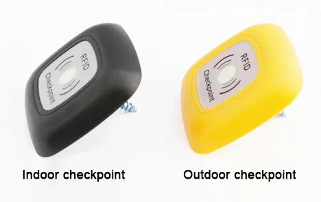 Радиочастотный идентификатор патрулирования контрольной точки для охранной туристической системы