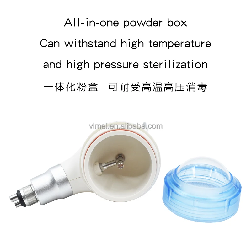 Pinless Beauty Colorful Dental Air Prophy Unit Air Flow Prophy Mate Dental Air Polisher Teeth WhItening Scaler