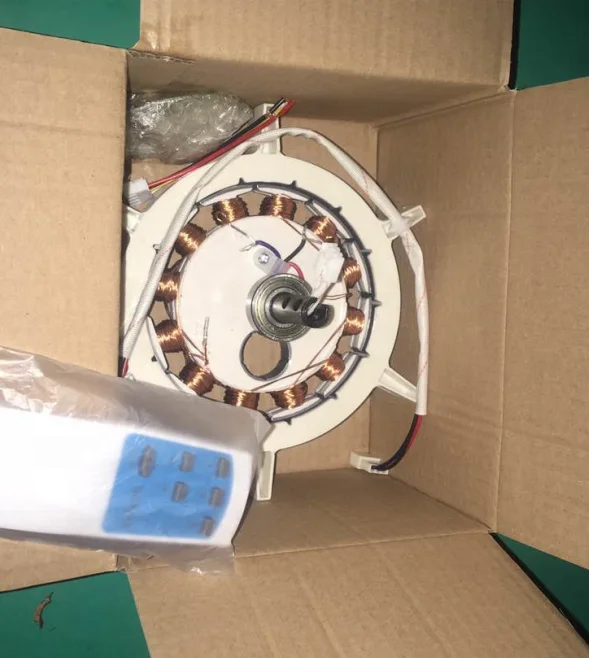 14mm brushless 330RPM ceiling fan motor with AC DC Circuit